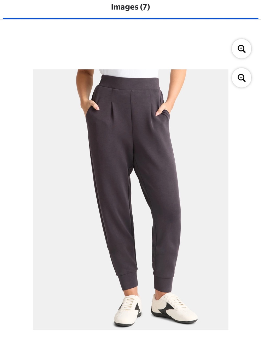 Avia Scuba Pleat Jogger 
Sand washed black